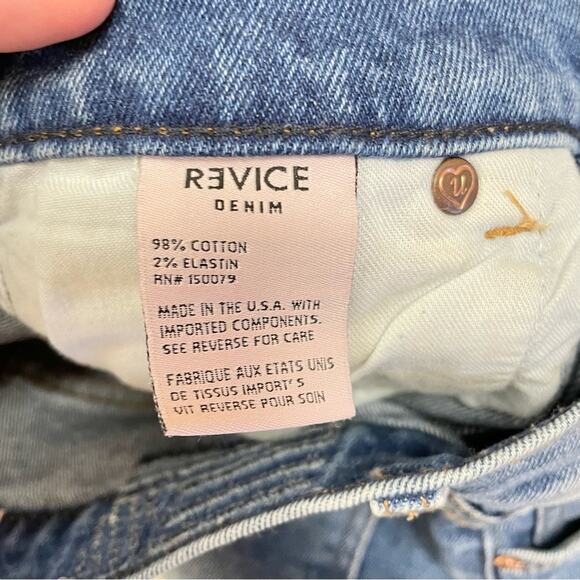 Revice Uptown Distressed Jeans Size 25 - Picture 6 of 10